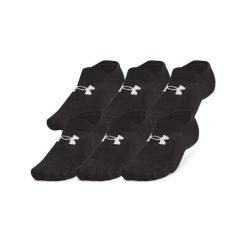 Under Armour UNISEX UA ESSENTIAL 6PK ULT Skarpetki unisex. Czarne skarpetki Under Armour, bez wzorów, z elastanu. Za 62.99 zł.