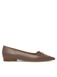 MALONE SOULIERS Baleriny Hedy Flat 10-2 Brązowy. Brązowe baleriny MALONE SOULIERS, bez wzorów, ze skóry, bez obcasa, bez zapięcia. Za 1,639.00 zł.