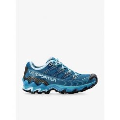 Buty trailowe damskie La Sportiva Ultra Raptor II. Zielone buty do biegania La Sportiva, bez wzorów, bez zapięcia, do biegania. Za 704.30 zł.