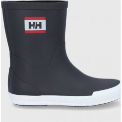 Helly Hansen Kalosze damskie kolor czarny. Czarne kalosze Helly Hansen, bez wzorów, z gumy, z okrągłym noskiem, bez zapięcia. Za 249.99 zł.