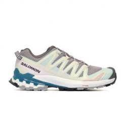 Buty do biegania damskie Salomon Xa Pro 3d V9 W. Szare buty do biegania Salomon, bez wzorów, z materiału, bez zapięcia, do biegania. Za 734.00 zł.