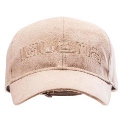 Czapka Z Daszkiem Damska Jukur. Brązowe czapki z daszkiem IGUANA, bez wzorów, sportowe. Za 53.99 zł.