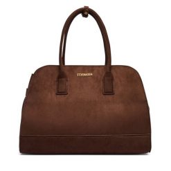 Torebka Steve Madden. Brązowe torebki klasyczne Steve Madden, bez wzorów, klasyczne, bez dodatków. Za 559.99 zł.