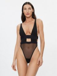 Bluebella Body Topaz 41789 Czarny. Czarne body i gorsety BlueBella, bez wzorów, z syntetyku, bez ramiączek. Za 159.99 zł.