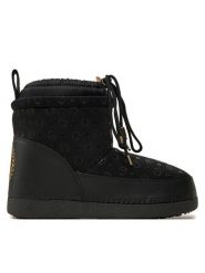 Pollini Śniegowce SA24213G0LXI100A Czarny. Czarne śniegowce Pollini, bez wzorów, z materiału, bez zapięcia. Za 759.99 zł.