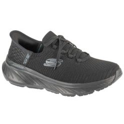 Buty sportowe Sneakersy damskie, Slip-Ins: Edgeride - Impression. Czarne buty sportowe lifestyle Skechers, bez wzorów, sportowe, bez zapięcia, skechers sport. Za 309.99 zł.