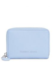 Tommy Jeans Mały Portfel Damski Tjw Ess Must Small Za AW0AW15833 Granatowy. Niebieskie portfele Tommy Jeans, bez wzorów, z jeansu. Za 109.99 zł.