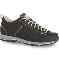 Buty Dolomite 54 LOW FG GTX BLACK. Czarne trekkingi Dolomite, bez wzorów, z gore-texu, bez zapięcia, trekkingowe, gore-tex. Za 435.00 zł.