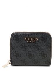 GUESS Portfel - Laurel Kobiety czarny, ONE SIZE. Czarne portfele Guess, z aplikacjami, ze skóry. Za 219.95 zł.