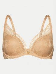 Chantelle Biustonosz z fiszbiną Impressio C11XNA Beżowy. Brązowe biustonosze Chantelle, bez wzorów, z syntetyku. Za 379.99 zł.