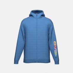 RALLY Junior Bluza na Zamek. Niebieskie bluzy Head, m, bez wzorów, z bawełny, bez kaptura. Za 260.00 zł.