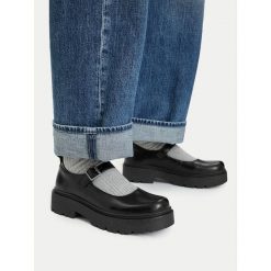 Półbuty G-Star. Czarne półbuty wsuwane G-Star, bez wzorów, retro, bez obcasa, na płaskiej podeszwie. Za 199.99 zł.