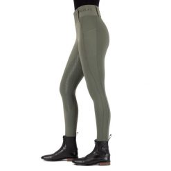 Damskie legginsy jeździeckie z pełną przyczepnością HV Polo Favourite summer. Czarne legginsy HV POLO, bez wzorów. Za 485.50 zł.