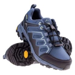 Buty Elbrus Euren Low Wp V W 92800490700 niebieskie. Niebieskie buty trekkingowe z gumy, bez zapięcia. Za 531.29 zł.