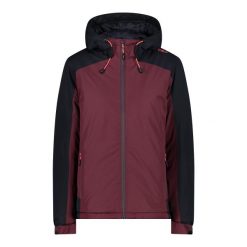 Kurtka damska z kapturem ripstop CMP. Brązowe kurtki CMP, xs, bez wzorów, sportowe, z kapturem. Za 447.00 zł.