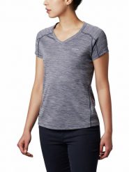 Columbia Koszulka sportowa "Zero Rules™" w kolorze szarym rozmiar: S. Szare t-shirty sportowe Columbia, s, bez wzorów, z materiału, bez ramiączek, outdoorowe. Za 52.67 zł.