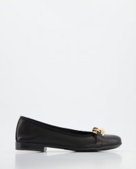 BALERINY DAMSKIE 4335501 SAV NERO. Baleriny Venezia, bez wzorów, ze skóry, bez obcasa, bez zapięcia. Za 149.00 zł.