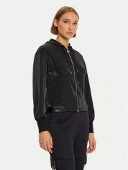 Liu Jo Sport Bluza TF4256 J4751 Czarny Regular Fit. Czarne bluzy bez kaptura Liu Jo Sport, s, bez wzorów, z syntetyku, bez kaptura. Za 509.99 zł.