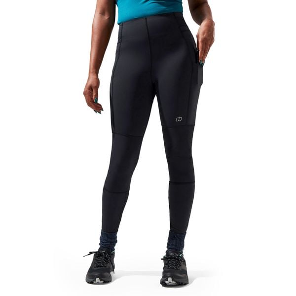 Legginsy damskie Berghaus Durable Trail. Czarne legginsy Berghaus, bez wzorów. Za 349.99 zł.