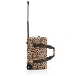 Torba allrounder trolley frame, leo macchiato. Brązowe torby podróżne Reisenthel, bez wzorów, z materiału. W wyprzedaży za 376.00 zł.