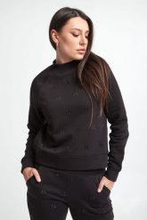 Bluza dresowa damska KARL LAGERFELD. Bluzy KARL LAGERFELD, m, bez wzorów, z dresówki, bez kaptura. W wyprzedaży za 656.67 zł.
