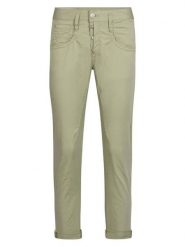 Herrlicher Spodnie w kolorze zielonym rozmiar: W24. Zielone spodnie materiałowe Herrlicher, bez wzorów, z materiału, klasyczne. Za 217.99 zł.