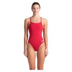 Damski kostium kąpielowy 1-częściowy Arena Team Chanllenge Solid. Białe stroje jednoczęściowe Arena, bez wzorów, sportowe. Za 169.00 zł.