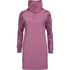 Sukienka/bluza damska LOAP Ebnera, różowa, L. Czerwone sukienki YOA, l, bez wzorów, z bawełny, sportowe, bez kołnierzyka, bez ramiączek, sportowe. Za 235.99 zł.