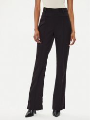 Gestuz Spodnie materiałowe 10908149 Czarny Wide Leg. Czarne spodnie materiałowe Gestuz, bez wzorów, z materiału. Za 449.99 zł.