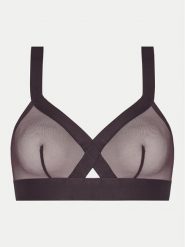 DKNY Biustonosz bezfiszbinowy DK4084 Fioletowy. Fioletowe biustonosze DKNY, bez wzorów, z syntetyku. Za 129.99 zł.