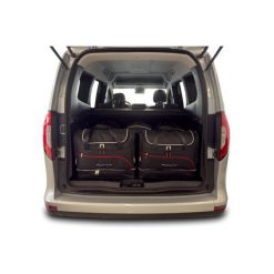 Torby Do Bagażnika Mercedes-Benz T 2022+ 5Szt Kjust. Czarne torby podróżne KJUST, bez wzorów. Za 1,546.00 zł.