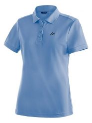 Maier Sports Funkcyjna koszulka polo "Ulrike" w kolorze niebieskim rozmiar: 42. Niebieskie t-shirty sportowe Maier Sports, bez wzorów, z materiału, bez ramiączek, outdoorowe. Za 87.40 zł.