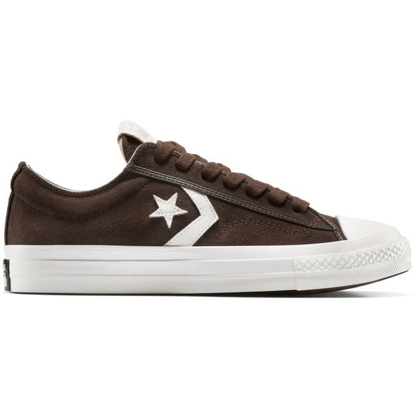 Buty sportowe Converse Star Player 76. Brązowe buty sportowe lifestyle Converse, bez wzorów, ze skóry, retro, bez zapięcia. Za 490.00 zł.