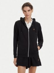 Beverly Hills Polo Club Bluza P-SS26W-F546540 Czarny Regular Fit. Czarne bluzy Beverly Hills Polo Club, xs, bez wzorów, z bawełny, bez kaptura. Za 279.99 zł.
