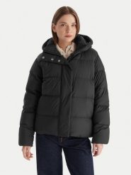 Tommy Hilfiger Kurtka puchowa WW0WW45739 Czarny Regular Fit. Czarne kurtki Tommy Hilfiger, xxs, bez wzorów, z puchu, bez kaptura. Za 1,199.00 zł.