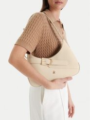 Beverly Hills Polo Club Torebka CEO-BHPC-C-018-09 Écru. Torebki klasyczne Beverly Hills Polo Club, bez wzorów, z materiału, bez dodatków. Za 219.99 zł.