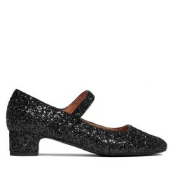 Baleriny Balagan. Czarne baleriny BALAGAN, bez wzorów, bez obcasa, bez zapięcia. Za 439.99 zł.