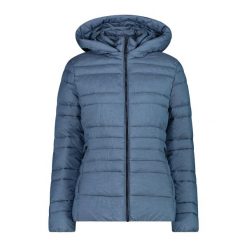 Damska kurtka z kapturem CMP Snaps. Szare kurtki narciarskie CMP, s, bez wzorów, z puchu, z kapturem, narciarskie. Za 511.00 zł.
