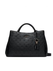 Guess Torebka Phoebe HWPD96 65070 Czarny. Czarne torebki klasyczne Guess, z aplikacjami, ze skóry, bez dodatków. Za 489.99 zł.