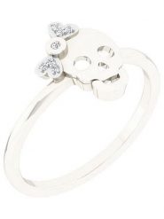 Diamant Vendôme Złoty pierścionek z diamentami rozmiar: 54. Szare pierścionki Diamant Vendôme, z diamentem, złote. Za 891.99 zł.