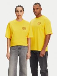 Puma T-Shirt Unisex Harry Potter 630092 Żółty Oversize. Żółte t-shirty Puma, xxl, bez wzorów, z bawełny, bez kołnierzyka, bez ramiączek. Za 99.99 zł.