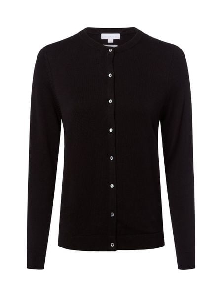 Brookshire Kardigan damski Kobiety Bawełna czarny jednolity, XL. Czarne swetry brookshire, uniwersalny, bez wzorów, z bawełny, klasyczne, bez ramiączek. Za 249.95 zł.