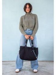 Fritzi aus Preußen Shopper bag "Izzy" w kolorze czarnym - 42 x 29 x 15 cm rozmiar: onesize. Czarne shopper bag Fritzi aus Preußen, bez wzorów, z materiału, na ramię, bez dodatków. Za 230.59 zł.