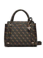 Guess Torebka HWEQG9 51006 Brązowy. Brązowe torebki klasyczne Guess, z aplikacjami, ze skóry, bez dodatków. Za 609.99 zł.