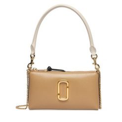 Torebka Marc Jacobs. Brązowe torebki klasyczne Marc Jacobs, bez wzorów, klasyczne, bez dodatków. Za 799.99 zł.