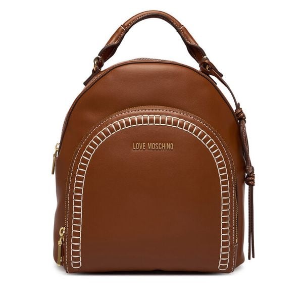 Plecak LOVE MOSCHINO. Brązowe plecaki Love Moschino, bez wzorów, bez dodatków. Za 1,049.00 zł.