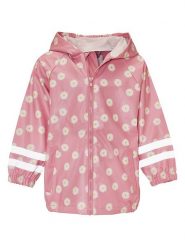 Playshoes Płaszcz przeciwdeszczowy w kolorze jasnoróżowym rozmiar: 92. Różowe płaszcze Playshoes, bez wzorów, bez kaptura. Za 69.91 zł.