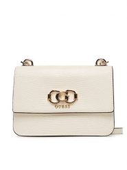 Guess Torebka Salinge HWKG96 24200 Écru. Listonoszki Guess, z aplikacjami, ze skóry, bez dodatków. Za 449.99 zł.