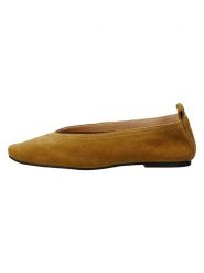 GANT Footwear Skórzane baleriny "Chadii" w kolorze karmelowym rozmiar: 42. Brązowe baleriny GANT Footwear, bez wzorów, bez obcasa, bez zapięcia. Za 294.95 zł.