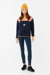 Bluza damska Viking Lakeside Bamboo Lady. Niebieskie bluzy bez kaptura Viking, l, bez wzorów, z materiału, bez kaptura, trekkingowe. Za 197.94 zł.